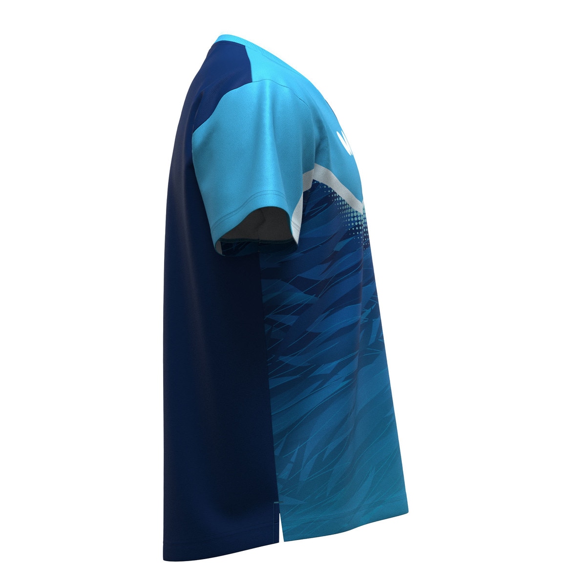Butterfly Laulie Table Tennis Shirt - Sky-Blue - Right Side